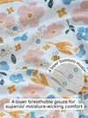bamboo muslin double-sided baby blanket