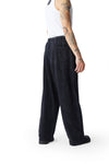 Black Faded Loose Fit Pants