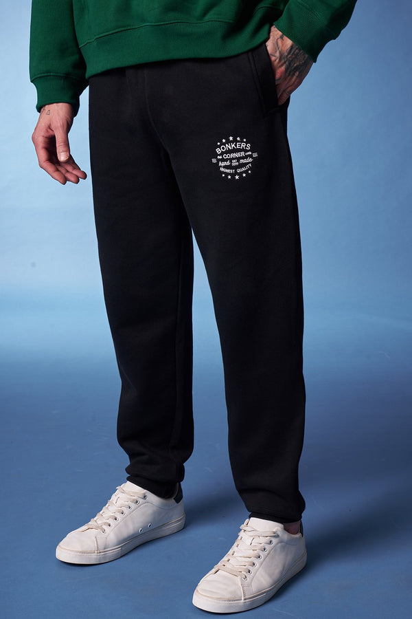 Black Heavyweight Joggers