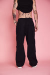 Black Parachute Pants