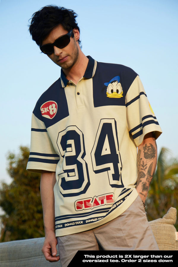Donald Sk8 Polo Oversized Shirt