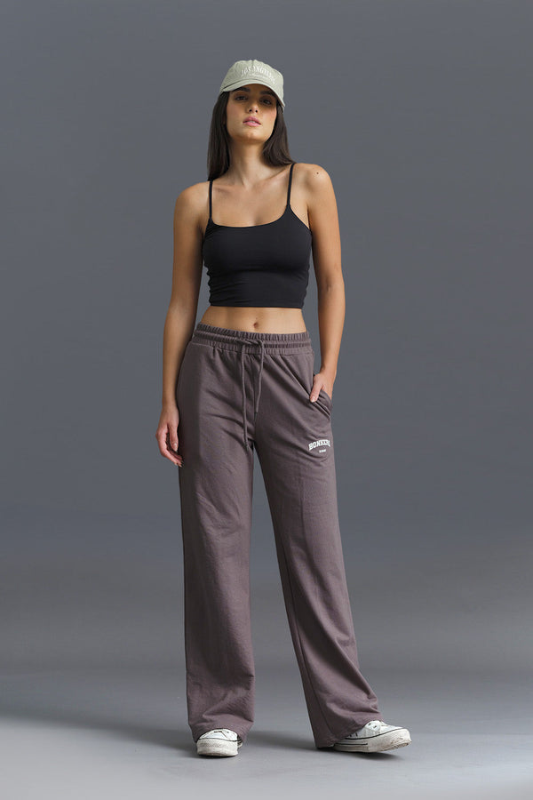 Dark Shadow Wide-Leg Sweatpants