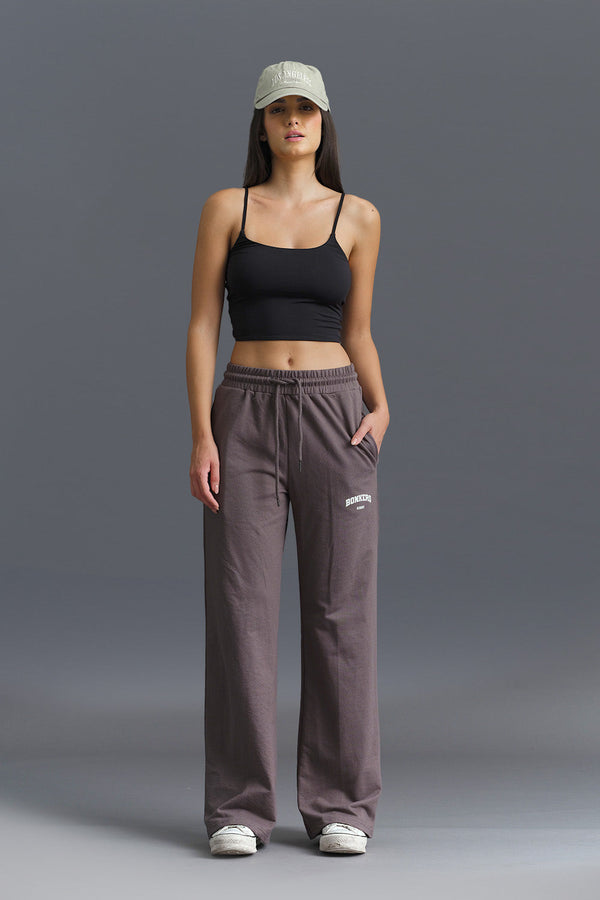Dark Shadow Wide-Leg Sweatpants