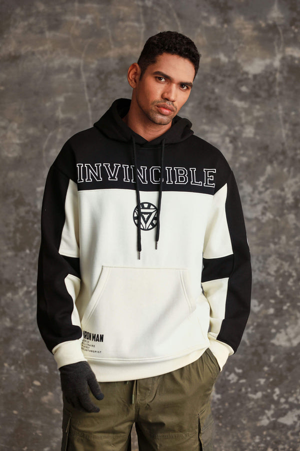 Iron Man Oversized Heavyweight Hoodie(Fleece)