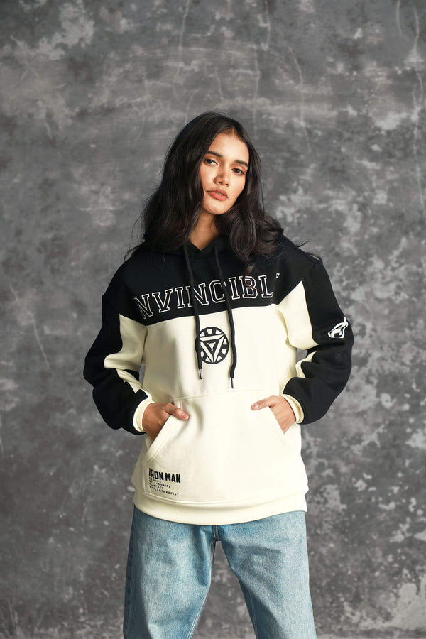 Iron Man Oversized Heavyweight Hoodie(Fleece)