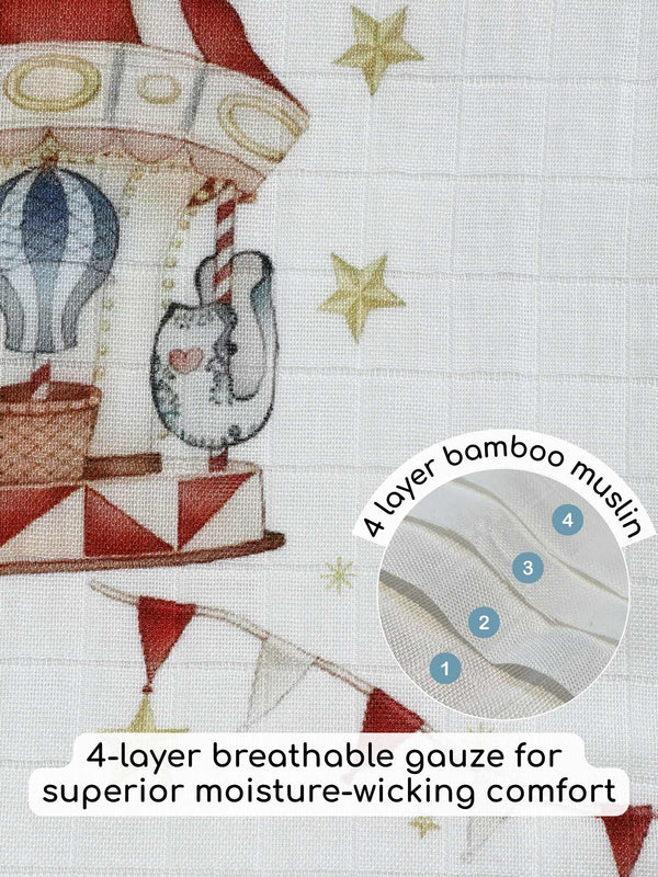 bamboo blanket & swaddle set