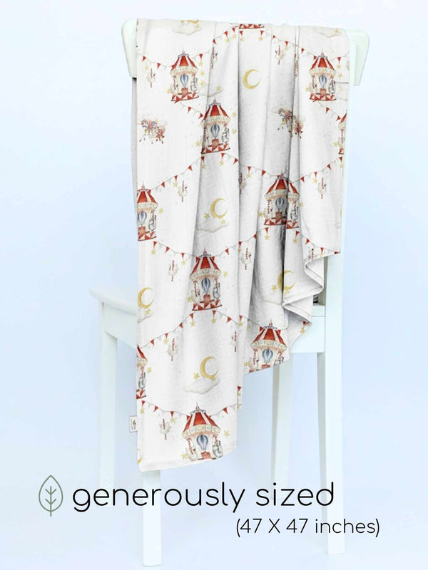 bamboo blanket & swaddle set