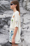 Star Wars Sketch Oversized T-shirt